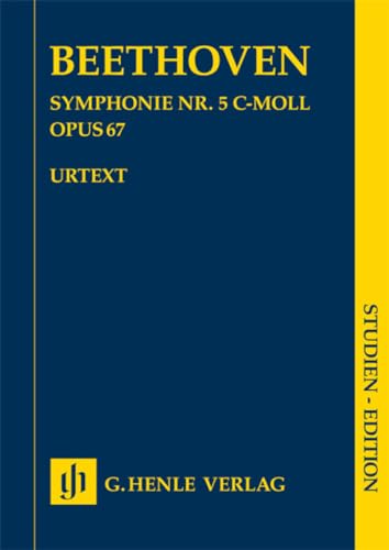 Symphonie Nr. 5 c-moll, op. 67; Studien-Edition: Besetzung: Orchester (Studien-Editionen: Studienpartituren) von HENLE